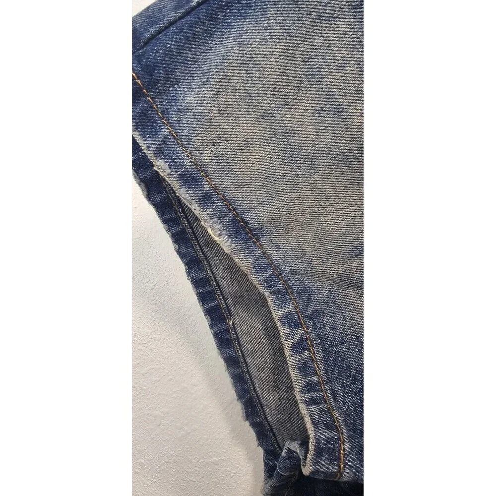 Diesel Womens De-Yuba 5-Pocket Size W28 Mid Rise Medium Wash Denim Shorts NEW - Picture 13 of 16